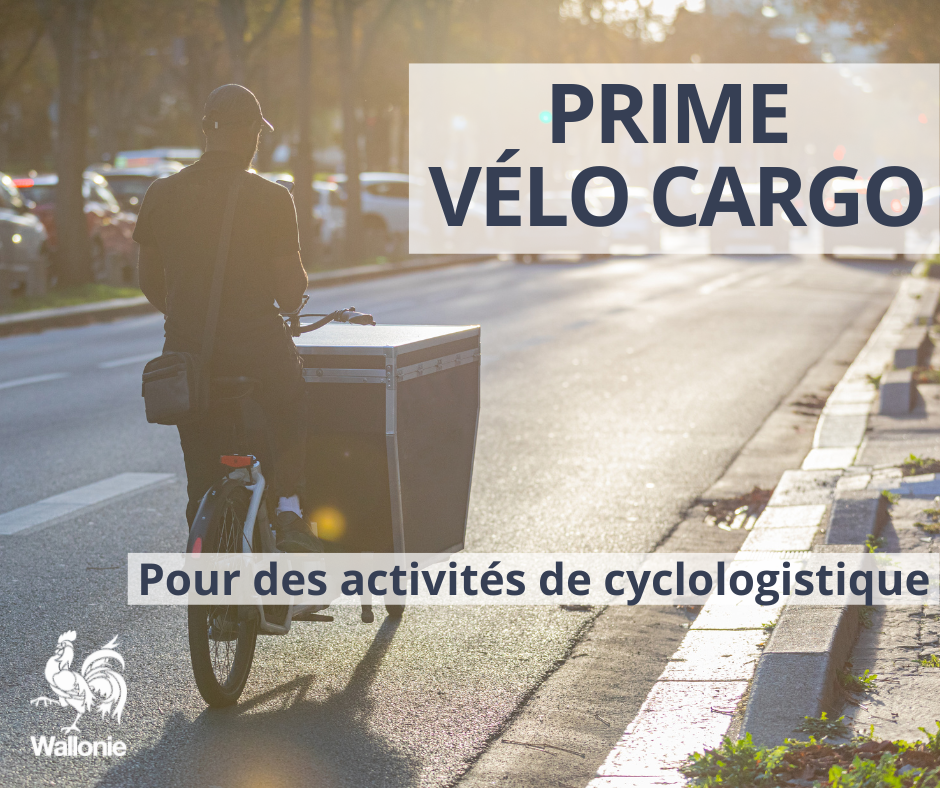 soutien de prime vélo cargo