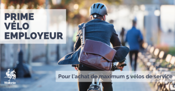 Obtenir une prime régionale pour l’achat d’un ou plusieurs vélo(s) de service